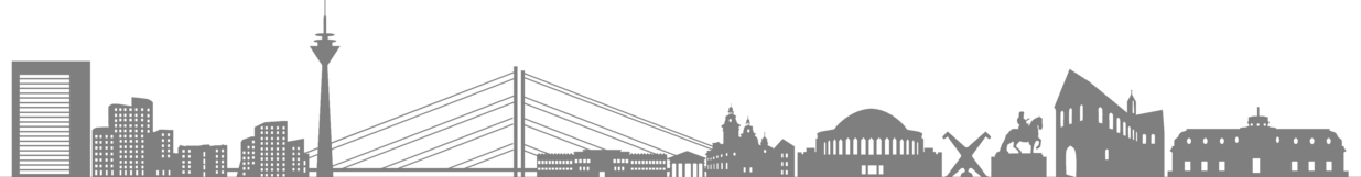 Grafik Skyline Düsseldorf
